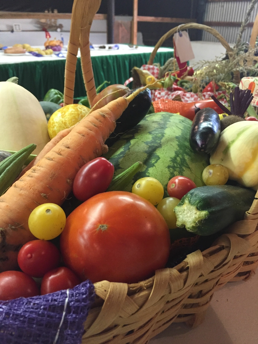 Colorful fruits and vegetables