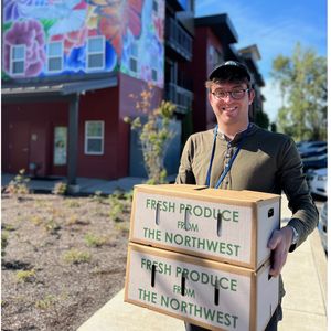 Linn County Food Systems Coordinator Diego Nieto is proud of the success of this nutrition security pilot project. 