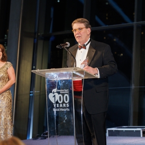 Nashville TN C. Wright Pinson receives Martin E. Simmons Award at Heart Gala 2-29-24 3