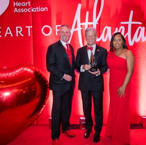 Paul Donahue with Award