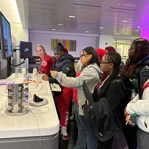 Buffalo-area high school girls explore STEM education and careers on National Wear Red Day