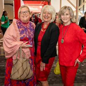 Barbara Schweitzer, Janet Hahn and Pam Presswood