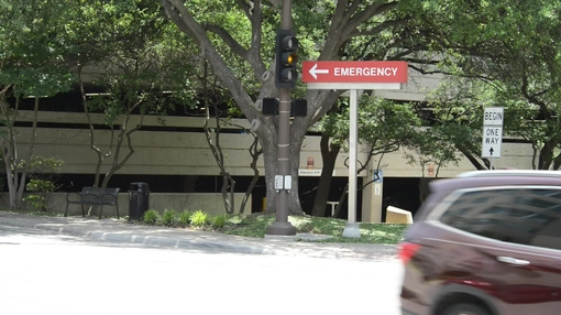 Emergency signage B-roll