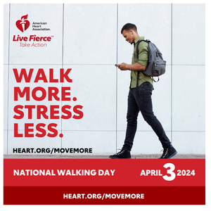 American Heart Association encourages Ada residents to step up on National Walking Day