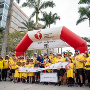 Broward community demonstrates unity at the annual Heart Walk raising over $1 million dollars