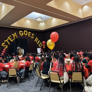 New Orleans STEM Goes Red 2024
