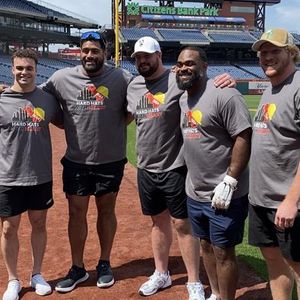 Philadelphia Eagles at Hard Hats with Heart