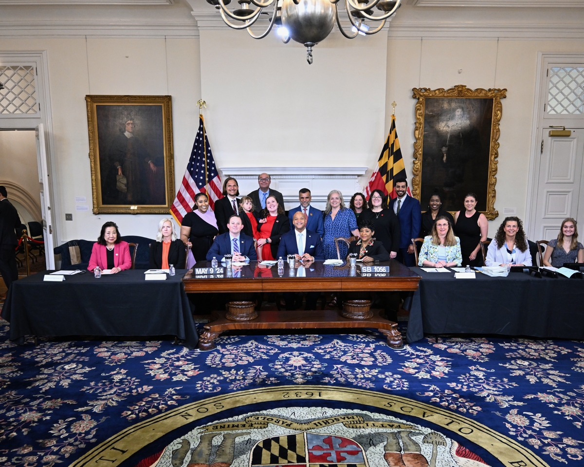 Photo | Maryland Tobacco Reform bill signing