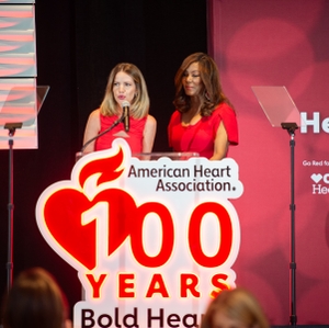 Alejandra Molina with Telemundo51 and Trina Robinson NBC6 Emcees of Event
