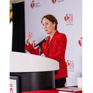 Mary Woolley at Future of Food news conference