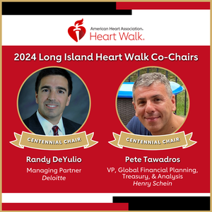 American Heart Association Announces Leadership for the 2024 Long Island Heart Walk