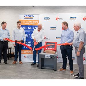 Dayton Freight Unveils American Heart Association Mobile Hands-Only CPR Training Kiosk for Thousands of Employees