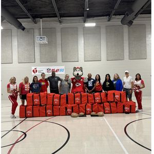 Nation of Lifesavers Program attendees at Three Trails Elementary School