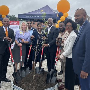 Revitalized community garden opens on campus of Coppin State in Baltimore