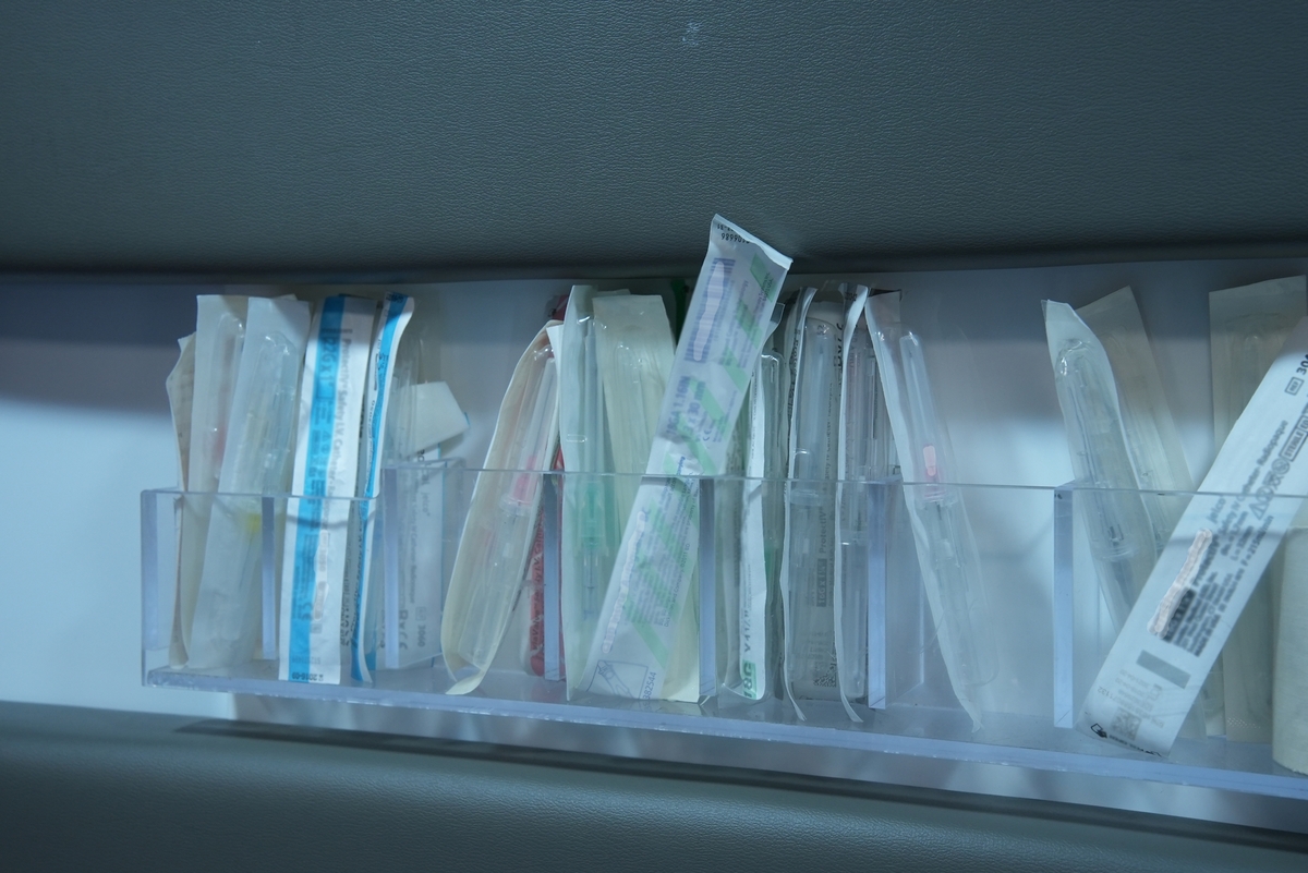 Ambulance medical supplies