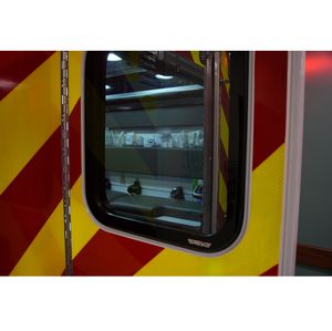 Ambulance window view