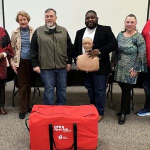 Manning High School recipient of donated CPR kits, staff training  