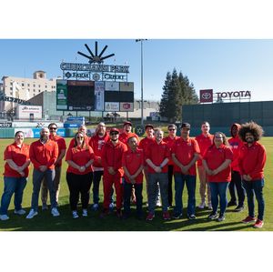 Fresno Grizzlies on National Wear Red Day 2022