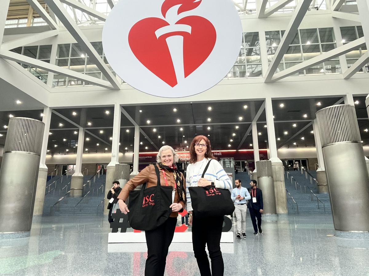 Marguerite Averett and Melissa Clark at #ISC24