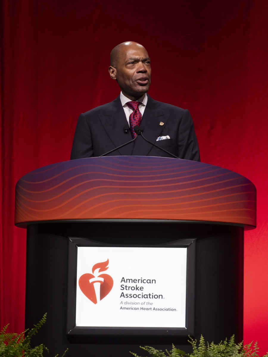 Dr. Churchwell addresses ISC25 attendees at Opening Session