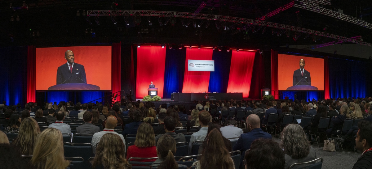 Dr. Churchwell at ISC25 Opening Main Event