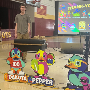 Young Heart Hero kicks off kids heart campaign at local school