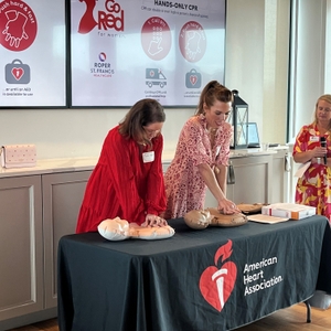 Charleston - Performing CPR Compressions