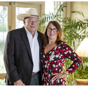 John Murray and  Dr. Christine Canterbury