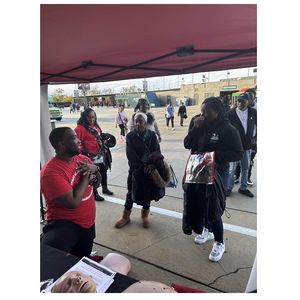 HBCU fans learn Hands-Only CPR