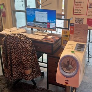 AHA BP Kiosk Ashe by itself