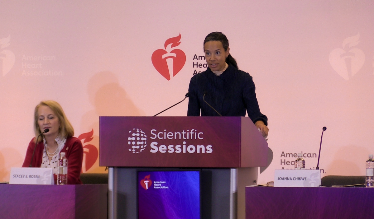 Joanna Chikwe at LBS 1 briefing