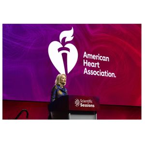 Stacey E. Rosen delivers SS25 presidential address wide shot