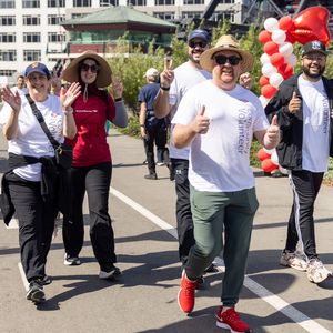 2025 Bay Area Heart Walk thumbs up