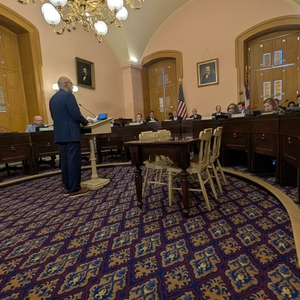 Ohio House Agriculture Committee during Dr. Neravetla testimony 