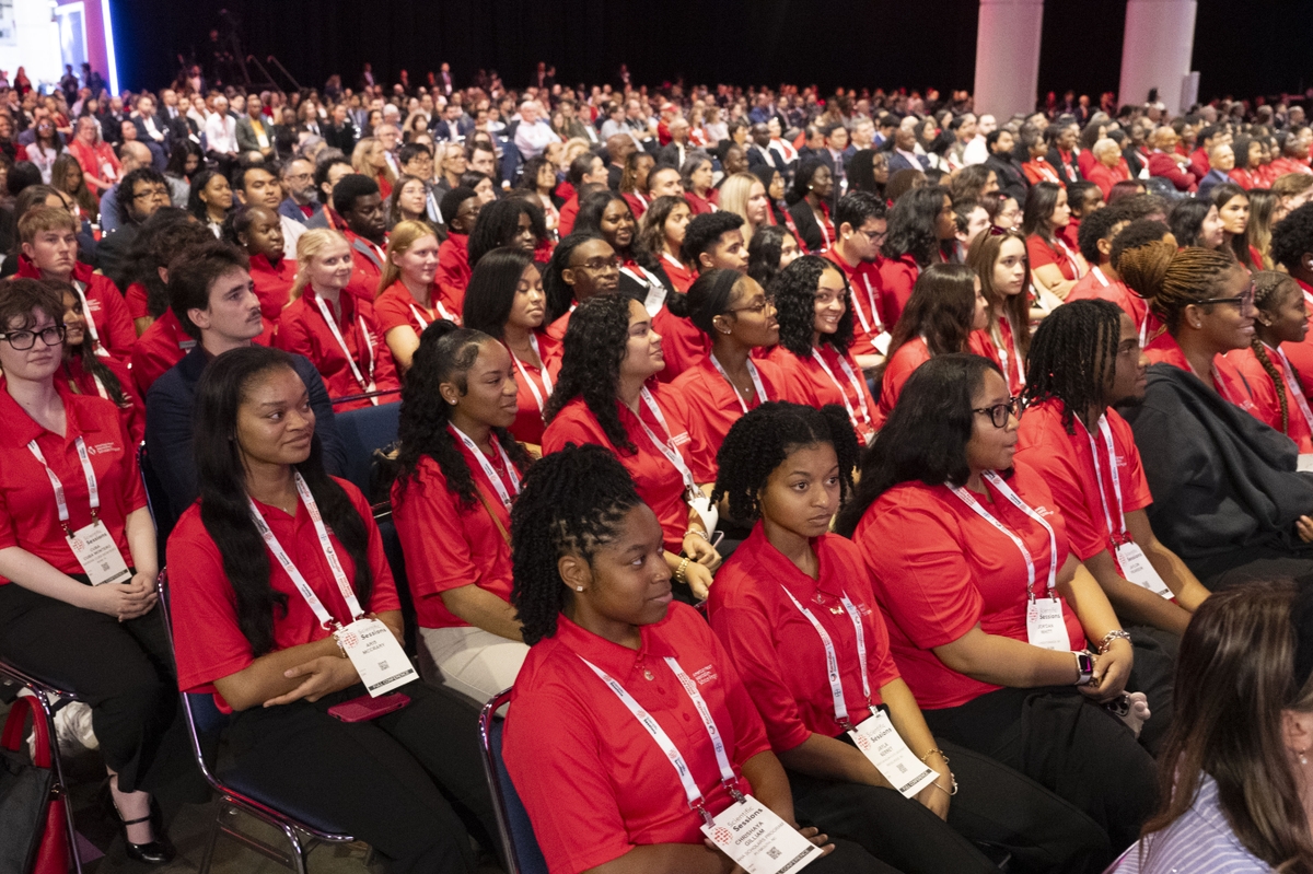 Audience at SS25 presidential address