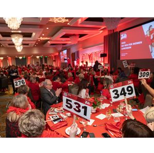 Auction at the San Diego Go Red for Women Luncheon