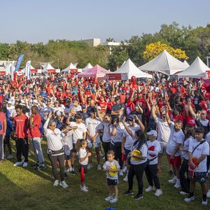 2025 Broward Heart Walk crowd