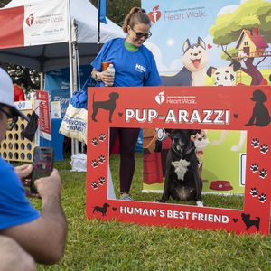 2025 Broward Heart Walk dog