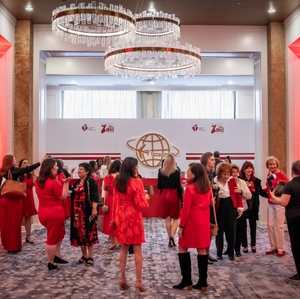  Women in attendance at the Dallas Go Red for Women luncheon 2025