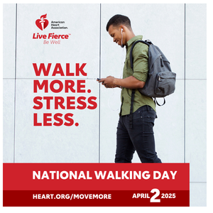 Break the sedentary cycle: National Walking Day can kickstart healthier routines