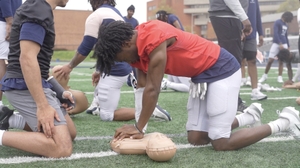Howard University football team joins the Nation of Lifesavers