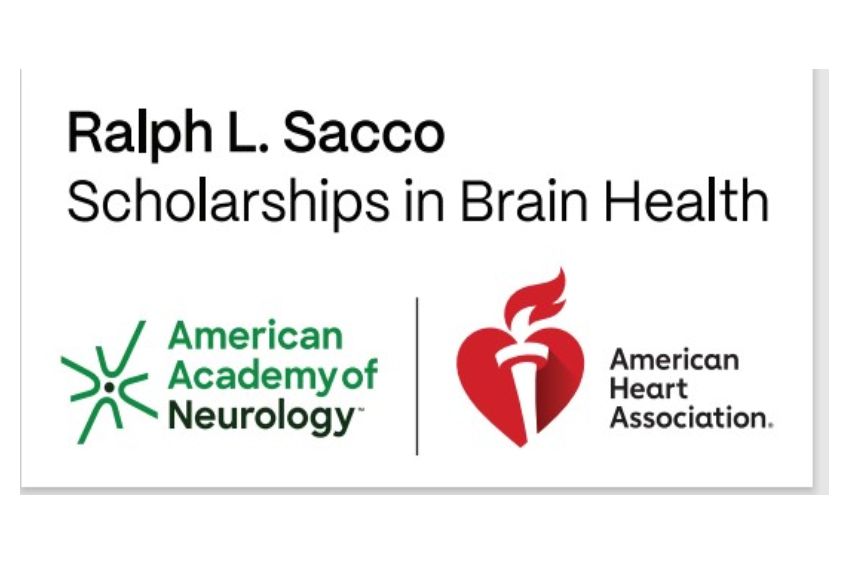 Two scientists to receive 2026 Ralph L. Sacco Scholarships for Brain Health