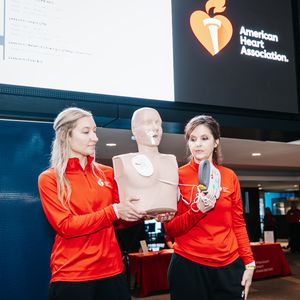 AED presentation at the AHA and DNTF Training Event