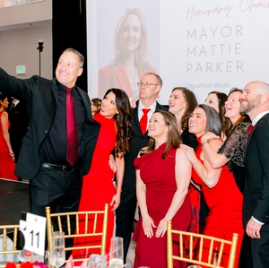  Guests enjoying Tarrant County Heart Ball