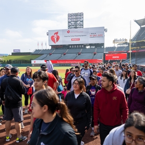 Walkers in Angels Stadium