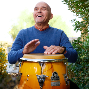 Carlo Lopez Playing Drums