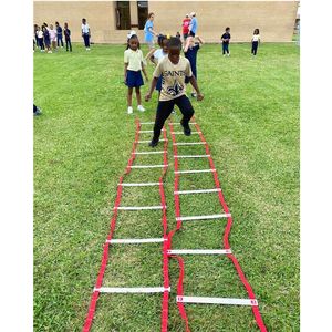 Agility Ladder Game at NFLPLAY60 Kids Day of Play