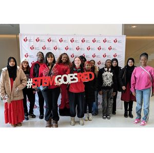 Buffalo-area high school girls explore careers in STEM fields on National Wear Red Day
