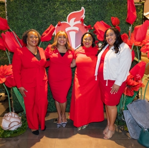 Circle of Red Members at the 2024 Atlanta Go Red for Women Luncheon