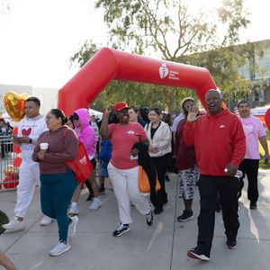 Kern County Heart and Stroke Walk participants start walking
